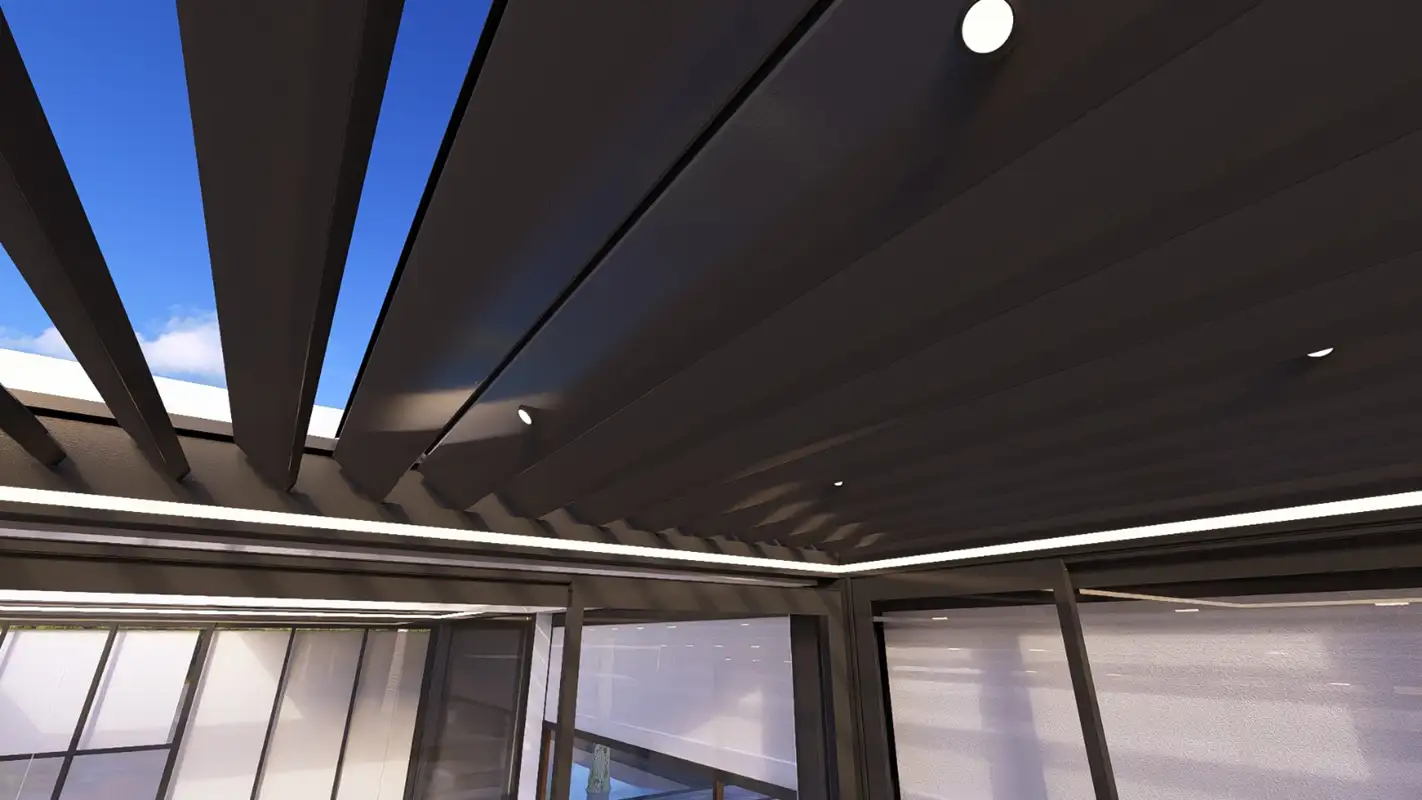 roof panel puck lights